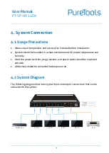 Preview for 12 page of PureTools PT-SP-HD14DA User Manual