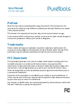 Preview for 2 page of PureTools PT-SP-HD18D User Manual