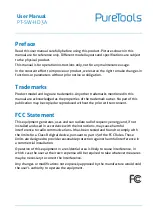 Preview for 2 page of PureTools PT-SW-HD3A User Manual