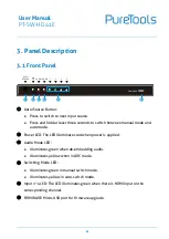 Предварительный просмотр 9 страницы PureTools PT-SW-HD41E User Manual