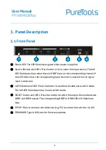 Preview for 9 page of PureTools PT-SW-HDBT41 User Manual