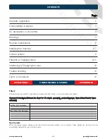 Preview for 3 page of Purex FumeCube, FumeCube MAX, FumeSafe,
FumeCube PRO, 2tiP, Xbase 200, Xbase 400,
Alpha 200, Alpha 400, Lasersafe Operating Manual