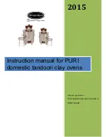 puri Tandoor series Instruction Manual предпросмотр