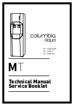 Puricom Europe columbia aqua FC-1300-F Technical Manual preview