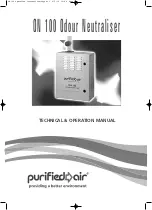 Purified Air ON 100 Manual preview