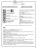 Preview for 2 page of Purity UU000075 Quick Start Manual