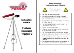 Предварительный просмотр 1 страницы Purivox Carousel Triplex V Instruction Manual