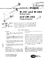 PUROX w-201 Instructions preview