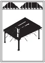 Preview for 21 page of PURPLE LEAF HARDTOP GAZEBO WITH DOUBLE ROOF Assembly Manual