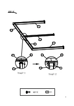 Предварительный просмотр 10 страницы PURPLE LEAF ZY05PRG1117-733A Assembly Manual