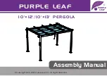 Preview for 1 page of PURPLE LEAF ZYMPG1013 Assembly Manual