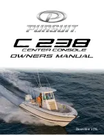 Предварительный просмотр 1 страницы PURSUIT C238 Owner'S Manual