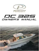 PURSUIT DC 325 Owner'S Manual preview