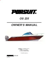 Предварительный просмотр 1 страницы PURSUIT LS 235 Owner'S Manual