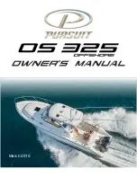 PURSUIT OS 325 OFFSHORE Owner'S Manual preview