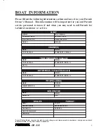 Preview for 5 page of PURSUIT OS 335 Owner'S Manual