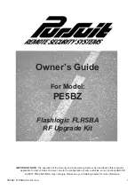 PURSUIT PE5BZ Owner'S Manual preview