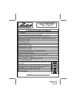 Preview for 1 page of PURSUIT PRO9556E Owner'S Manual