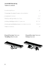 Preview for 2 page of Purus Pro Line Premium Installation Instructions Manual