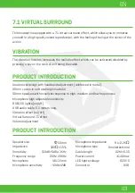 Preview for 3 page of PUSAT VIRTUAL 7.1 RGB GAMING HEADSET LITE User Manual