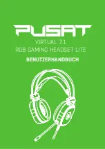 Preview for 11 page of PUSAT VIRTUAL 7.1 RGB GAMING HEADSET LITE User Manual