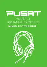 Preview for 21 page of PUSAT VIRTUAL 7.1 RGB GAMING HEADSET LITE User Manual