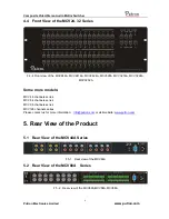 Preview for 8 page of Putron Electronics MATRIX MCV128128A User Manual