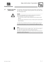 Предварительный просмотр 393 страницы Putzmeister BSA 1409 D4 Operating Instructions Manual