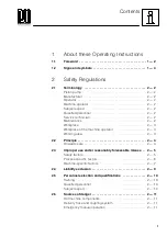 Preview for 3 page of Putzmeister P 718 SD Translation Of The Original Operating Instruction