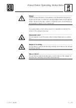 Preview for 17 page of Putzmeister P 718 SD Translation Of The Original Operating Instruction