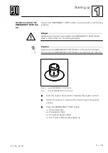 Preview for 125 page of Putzmeister P 718 SD Translation Of The Original Operating Instruction