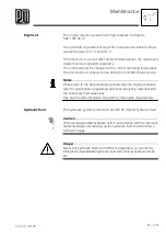 Preview for 215 page of Putzmeister P 718 SD Translation Of The Original Operating Instruction