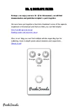 Preview for 2 page of PuzzleSounds DR. Q ENVELOPE FILTER Manual