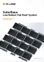 PV-ezRack SolarBase Installation Manual preview