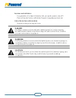Предварительный просмотр 3 страницы PV Powered 1100 Installation And Operation Manual