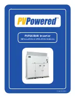 PV Powered PVP260kW Installation & Operation Manual preview