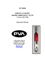 PVA B12-1788 Operation Manual предпросмотр