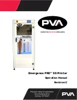 Предварительный просмотр 1 страницы PVA Emergence PRO Operation Manual