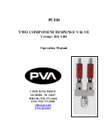 Предварительный просмотр 1 страницы PVA PC100 Operation Manual