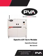 Предварительный просмотр 1 страницы PVA Spectra Operation Manual