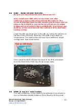 Preview for 23 page of Pvelectronics Halo Chroma Assembly Instructions And User Manual