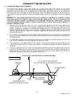 Предварительный просмотр 14 страницы PVI Industries CONQUEST 20 L 100 A-GCL Installation & Maintenance Manual