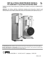 PVI DURAWATT Series Installation & Maintenance Manual preview