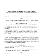 Preview for 1 page of PVI PV 6112b Specifications