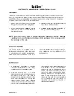 Preview for 3 page of PVI QuickDraw PV500-24 Installation And Maintenance Manual