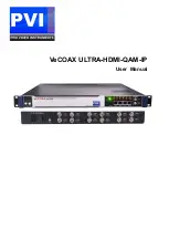 PVI VeCOAX ULTRA-HDMI-QAM-IP User Manual preview