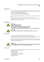 Preview for 5 page of PVR PVL 401 - PVL 401/B Operating And Maintenance Instructions Manual