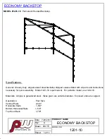 Preview for 1 page of PW Athletic 1201-10 Installation Instructions Manual