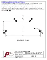 Preview for 4 page of PW Athletic 1201-10 Installation Instructions Manual