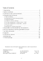 Preview for 2 page of PXM Gate 4 DMX User Manual